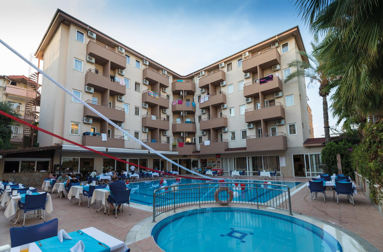 Helios Hotel Сиде Екстериор снимка